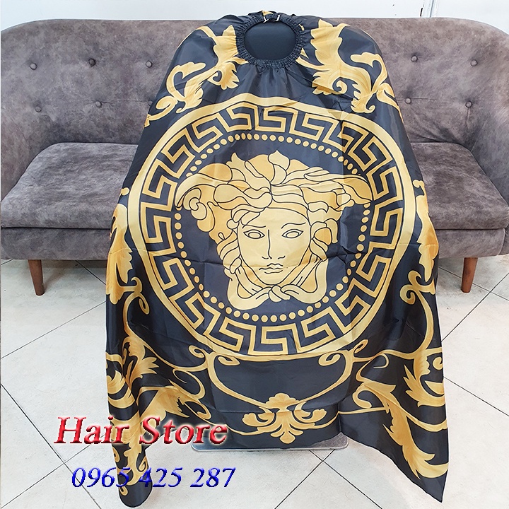 Khăn Choàng Cắt Tóc, Áo Choàng Cắt Tóc Versace  Lk-1