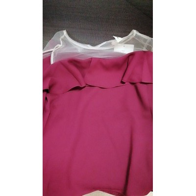 CÓ SẴN - Áo trễ vai tiểu thư cực xinh xắn Ulzzang - A390 | BigBuy360 - bigbuy360.vn