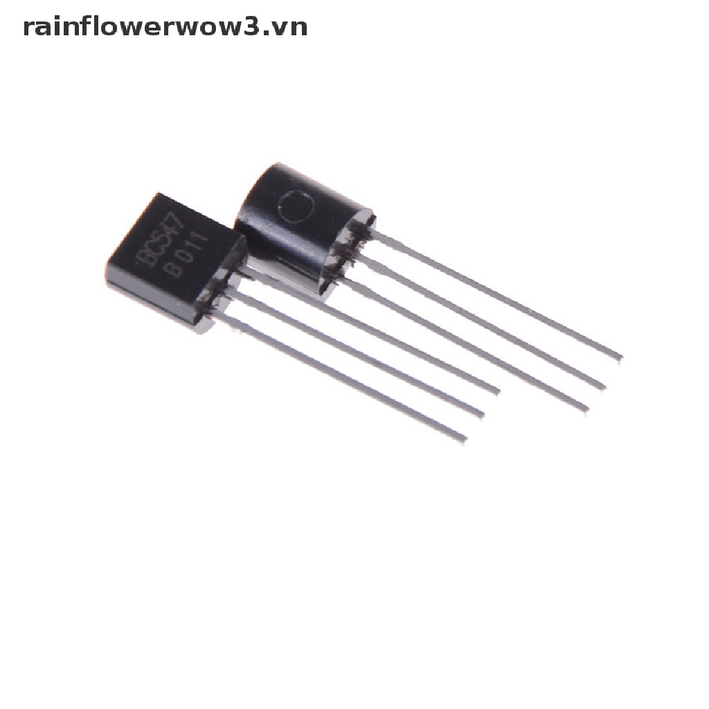 Bộ 50 Linh Kiện Bán Dẫn Màu Đen BC547 BC547B 0.1A /