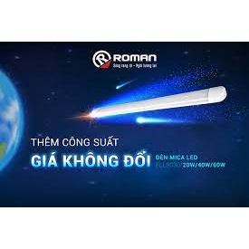 ĐÈN LED BÁN NGUYỆT TRÀN VIỀN MICA ROMAN