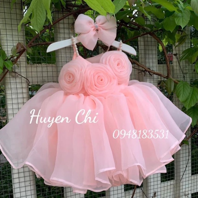 YẾM 3 HOA, YẾM XẾP NGỰC  ❤️Tặng kèm cài tóc