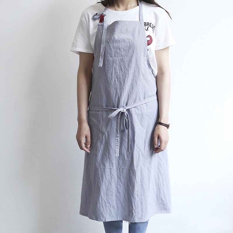 Tạp Dề Cotton Phong Cách Nhật Bản