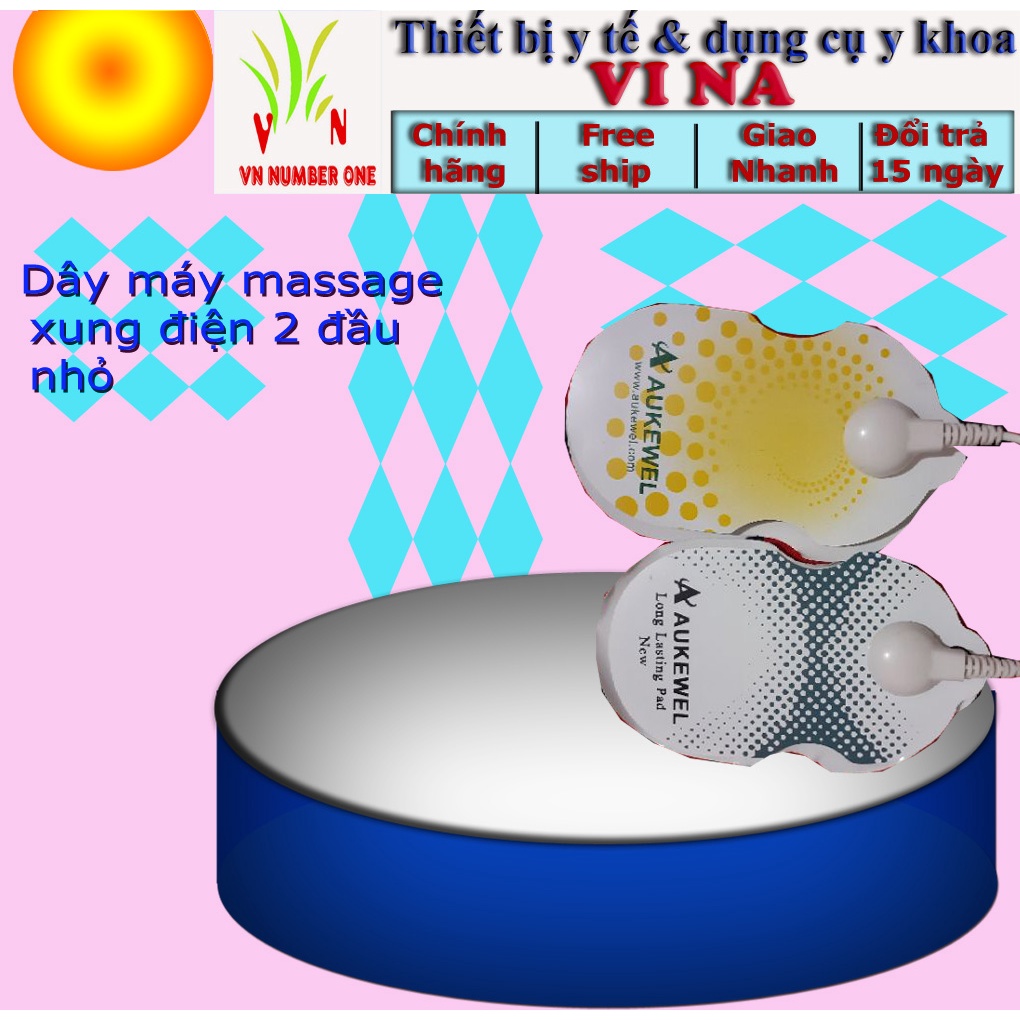 Dây, JacK Cắm Cho Máy Xung Điện Massage, Máy Vật Lý