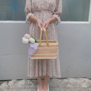 Giỏ picnic, giỏ dã ngoại, giỏ trang trí, giỏ picnic tre