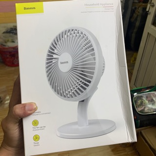QUẠT MINI TÍCH ĐIỆN ĐỂ BÀN BASEUS CXSEA-15