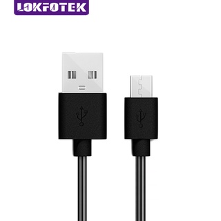 Dây cáp sạc LOKFOTEK C05 2.4A Micro USB 0.5M chất lượng cao