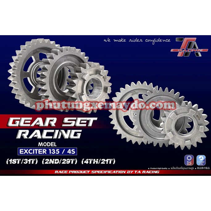 NHÔNG SỐ ĐỘ EXCITER 135 4S TA RACING [BAO ĐỔI TRẢ NẾU HÀNG LỔI]