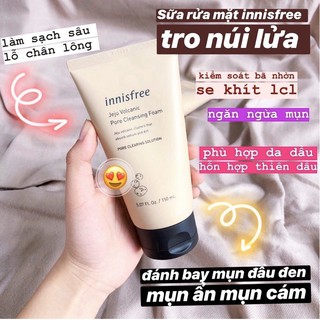 SỮA RỬA MẶT VOLCANIC PORE CLEANSING FOAM
