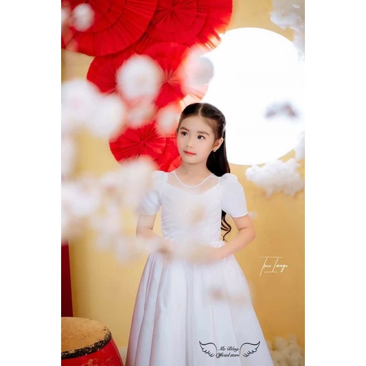Váy công chúa xêp chéo. siêu cưng