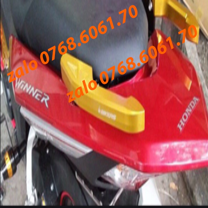 Cảng sau gắn cho msx,ex150 winner150 kiểu sừng trâu nhôm cnc cao cấp