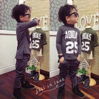 Combo 3 bộ cotton len cho bé