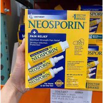 Kem mỡ kháng sinh Neosporin First Aid Maximum Strength Ointment của Mỹ, 1 tuýp 28.3g