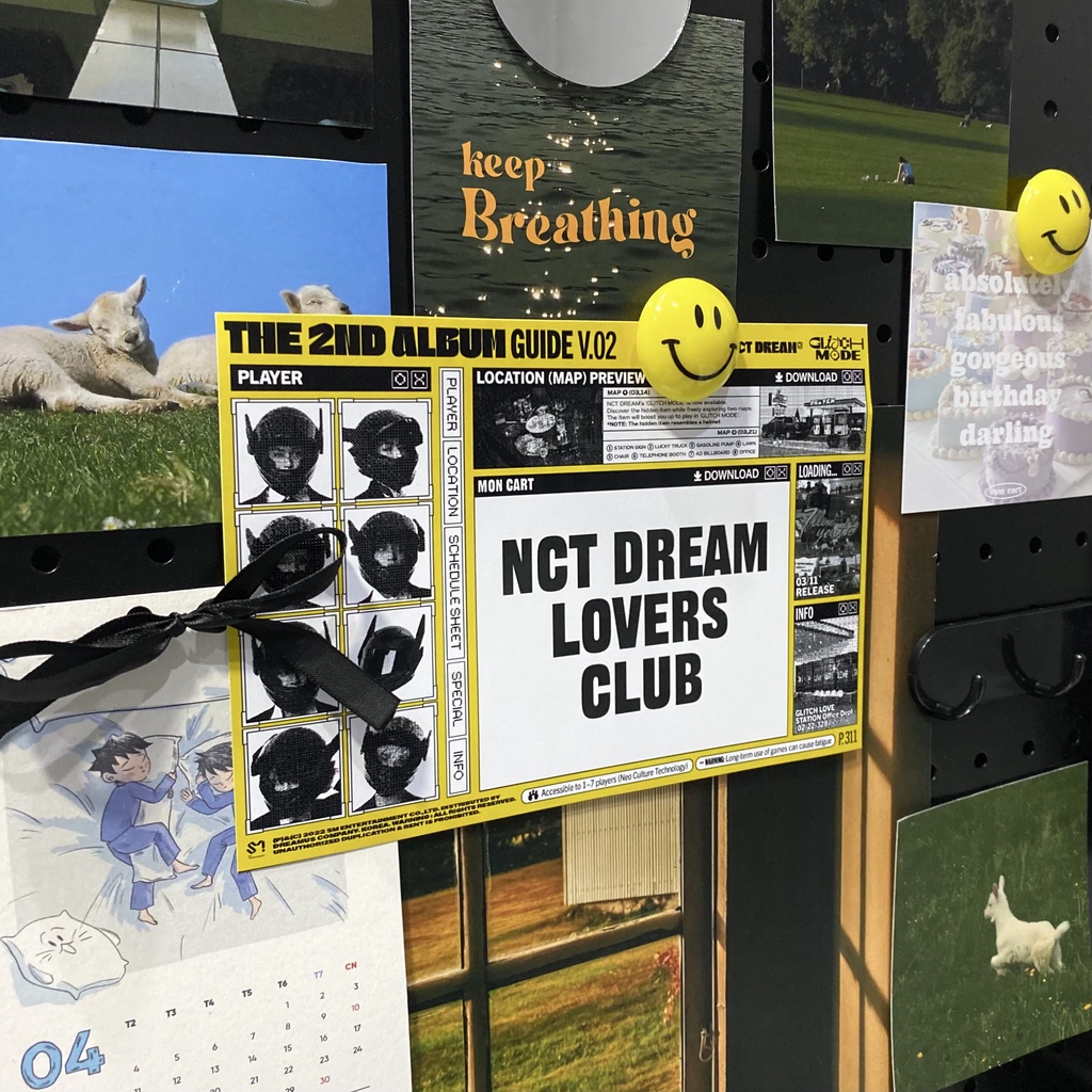 NCT DREAM: set ảnh trang trí (poster/ postcard/ artprint) nhóm nhạc NCT Dream nhiều kích thước (Glitch Mode era)
