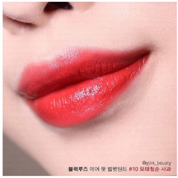 Son kem lì Black Rouge Air Fit Velvet Tint Version 2 Mood Filter - vỏ tím