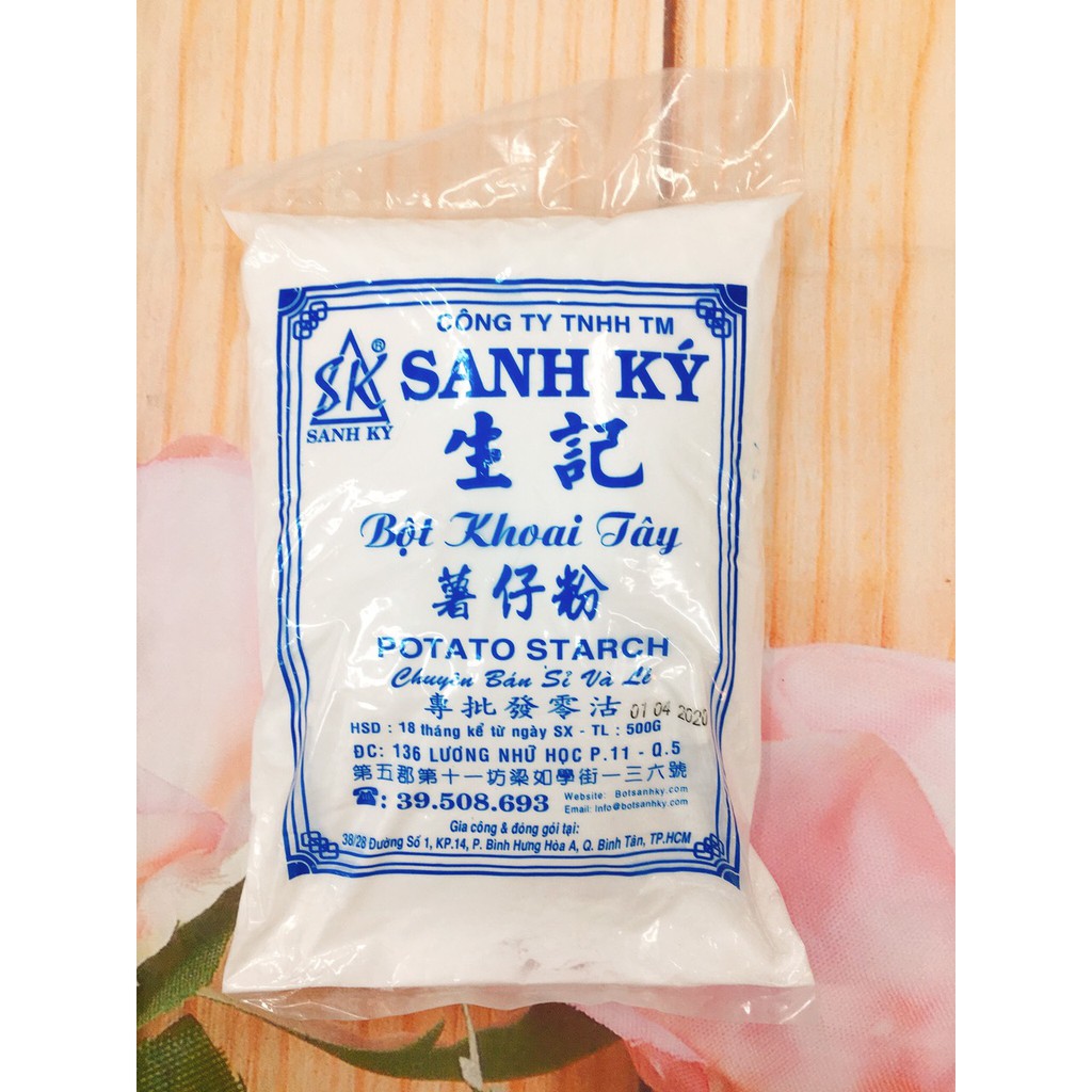 Bột Khoai Tây Sanh Ký 500gr