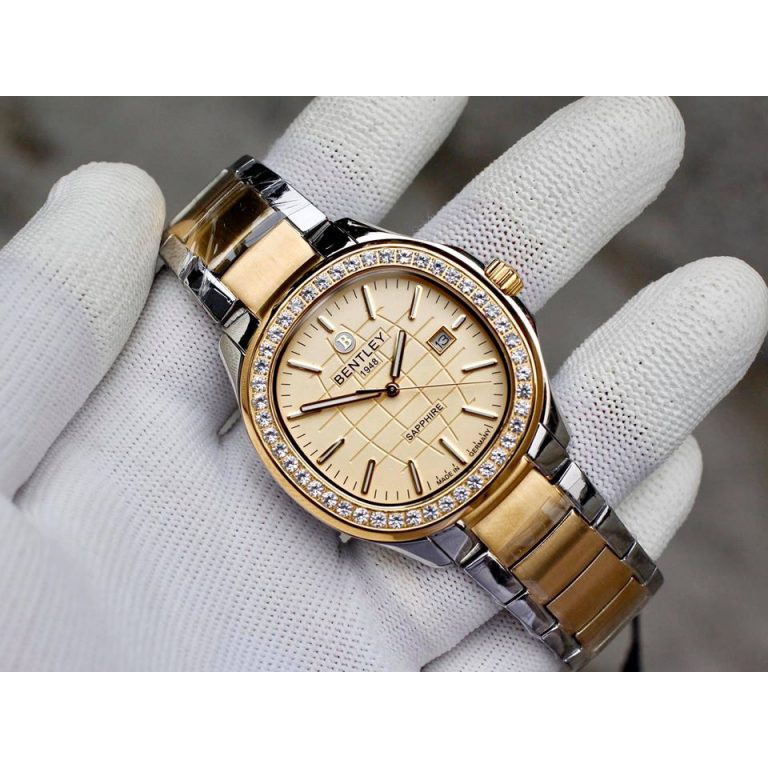 Đồng hồ nam dây kim loại mặt kính chống xước Bentley BL1869 BL1869-101 BL1869-101MTKI