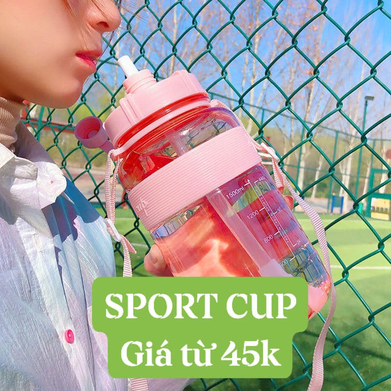 Bình nước thời trang Sport-Cup 600ml đến 2000ml