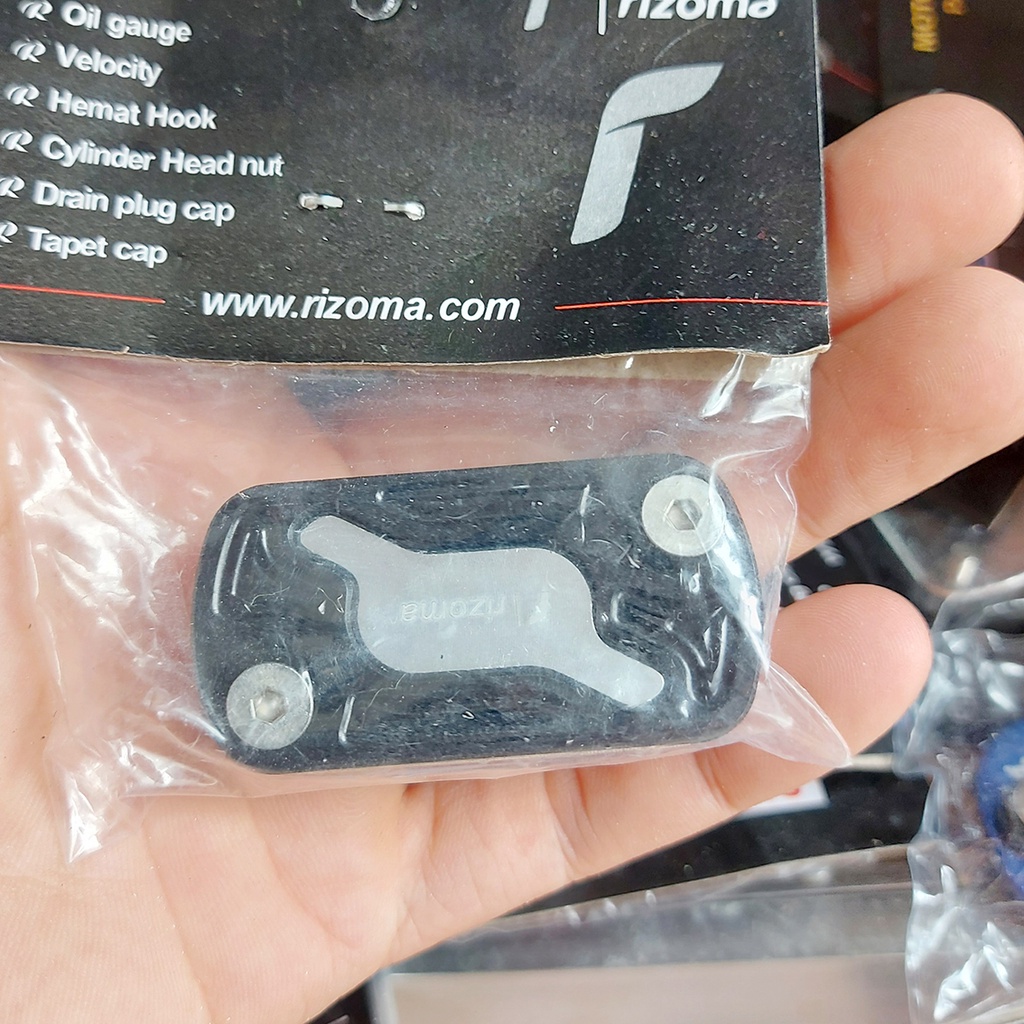 Nắp bình dầu phanh thắng đĩa gắn xe honda yamaha nhôm cnc