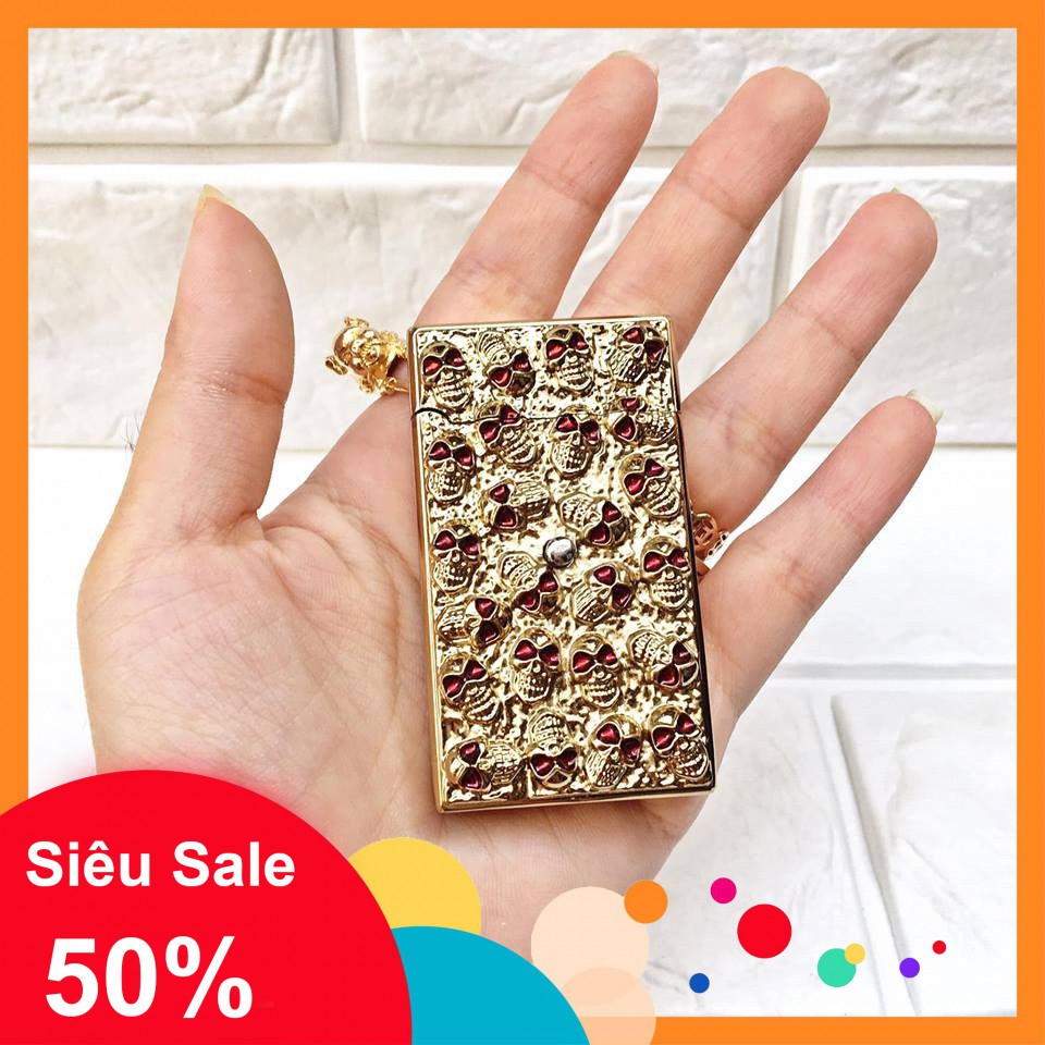 [-30%] bật lửa khò cảm biến cao cấp hình đầu lâu nhỏ