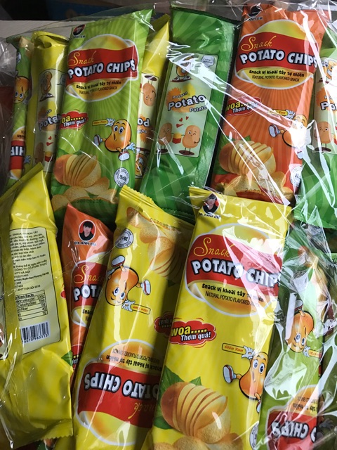 10 gói Khoai Tây PoTaTo Chips