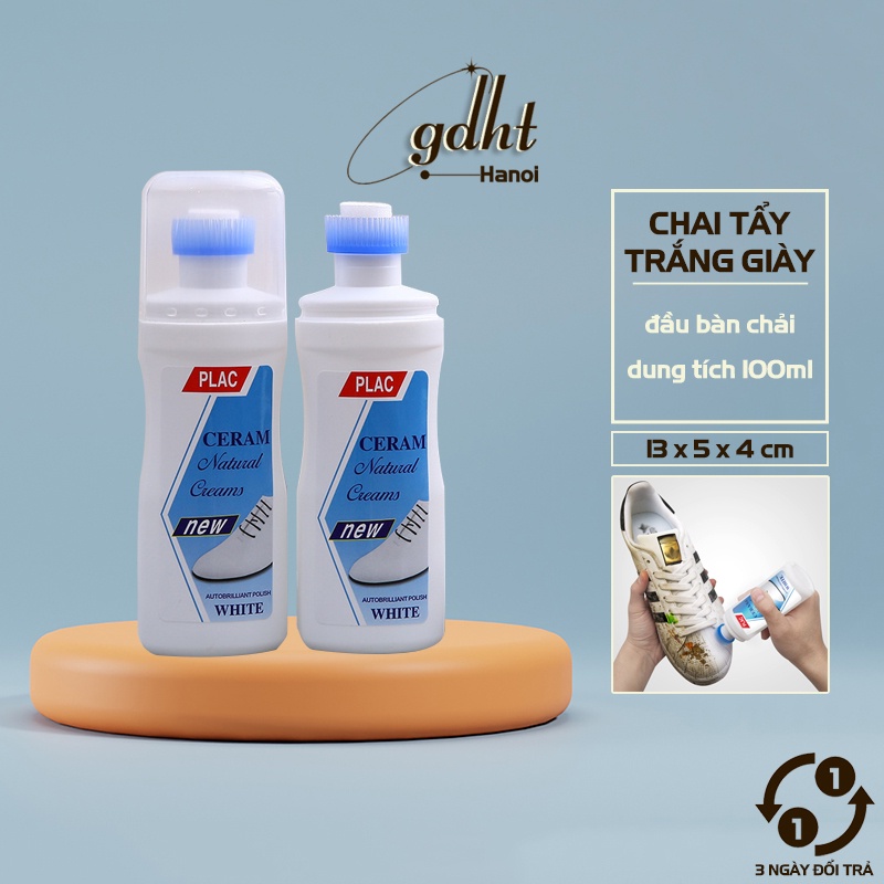 Chai vệ sinh giày, tẩy trắng giày, dép, túi xách plac