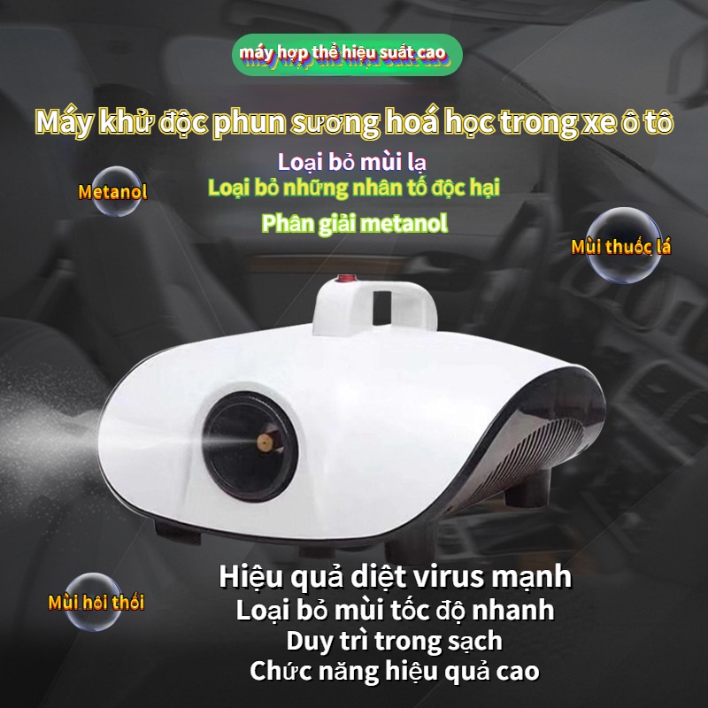 Máy Khử Mùi NANOMAX /NANO Chính Hãng - Khử Khuẩn, Khử Mùi Công Nghệ Nano - Phun Sương Ô Tô, Nhà Cửa, Phòng Kín -BH 1 Năm