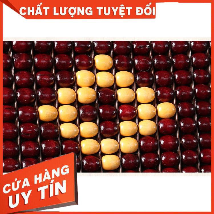 ⚡ FreeShip Toàn Quốc ⚡Đệm Lót ghế ô tô hạt gỗ có đệm lưng cao cấp - sang trọng kèm theo gối xe ô tô cao