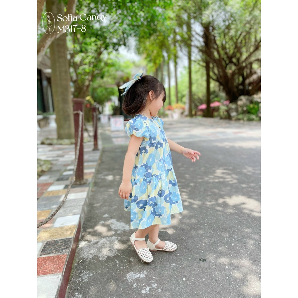 Váy hoa Sofia Candy cho bé gái từ 1 đến 10 tuổi