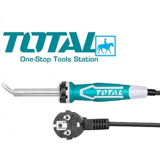 Mỏ hàn chì đầu dẹp mỏ cong 60w total tet2606