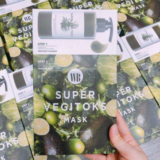 MẶT NẠ RAU CỦ Thải Độc Super Vegitok Mask