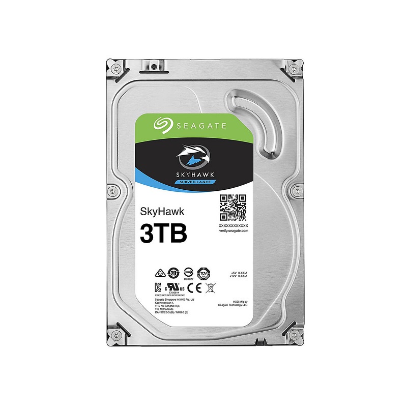 Ổ cứng cắm trong Seagate SkyHawk 3.5” chuyên dành cho camera