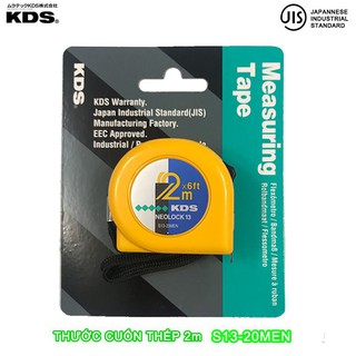 Thước cuộn thép nhật bản 2m kds s13-20men