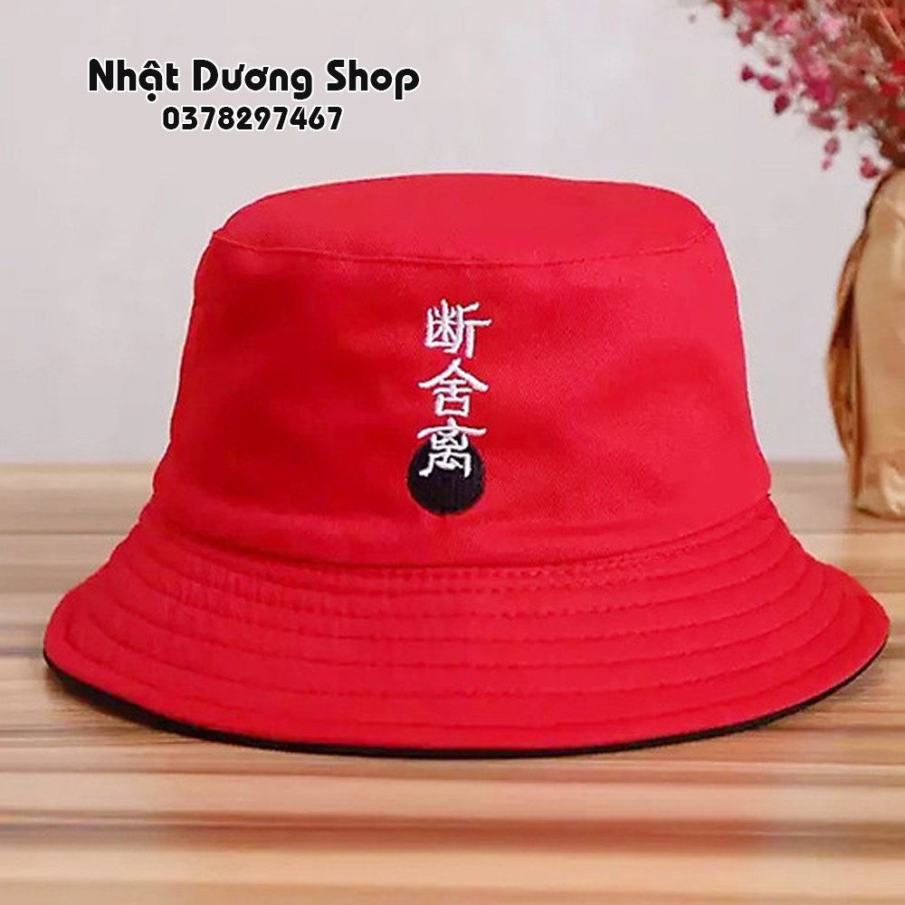 Nón bucket lời thề mũ tai bèo lời thề samurai vành nhỏ phù hợp cho tuổi teen
