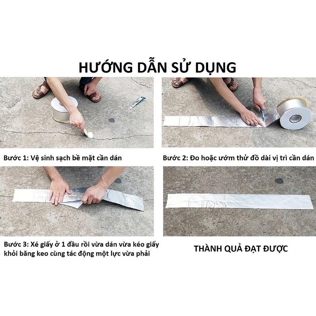 Băng Keo Siêu Dính Chống Thấm Nước Chống Dột 5m