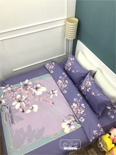 Set Chăn Ga Gối Cotton Lụa !! (ảnh chụp thật)