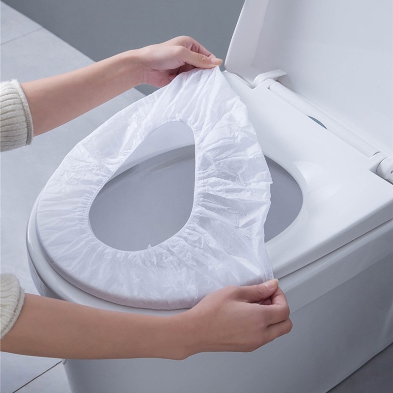 Set 10 Miếng Lót Bồn Cầu Chống Thấm Nước Sử Dụng Một Lần Tiện Lợi