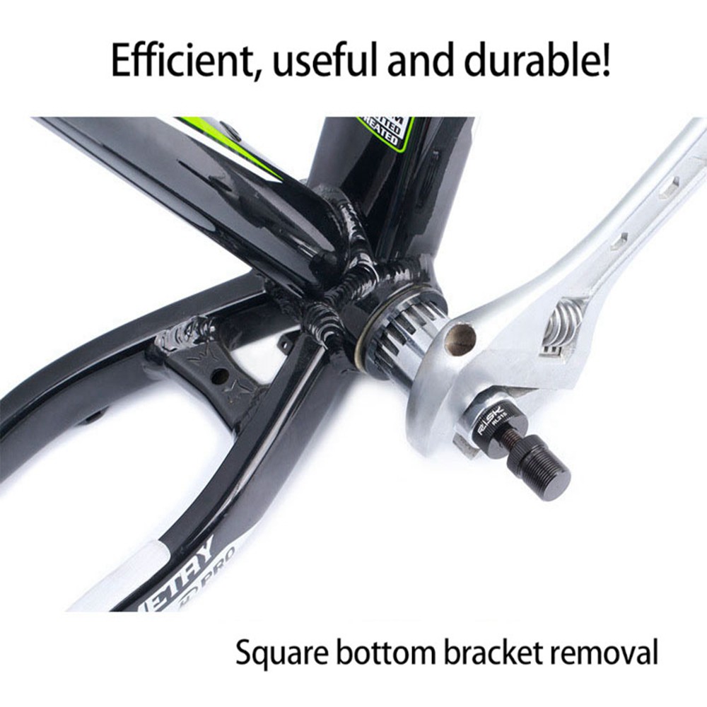 Khung Gắn Trục Xe Đạp Hình Vuông RL215 Tháo Gỡ Nhanh Chống Rơi Màu Đen