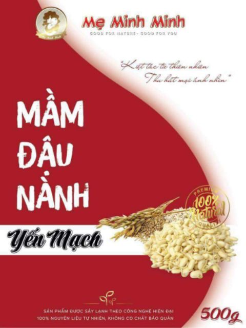 Mầm đậu nành yến mạch