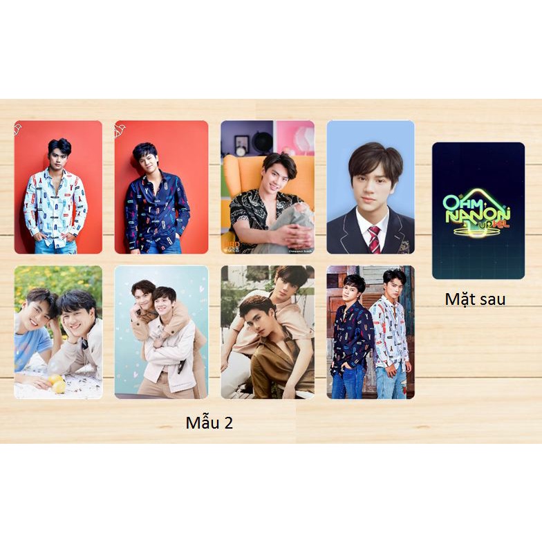 Sét 8 card bo góc OHMNANON 2 MẶT