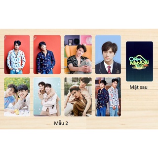 Sét 8 card bo góc ohmnanon 2 mặt