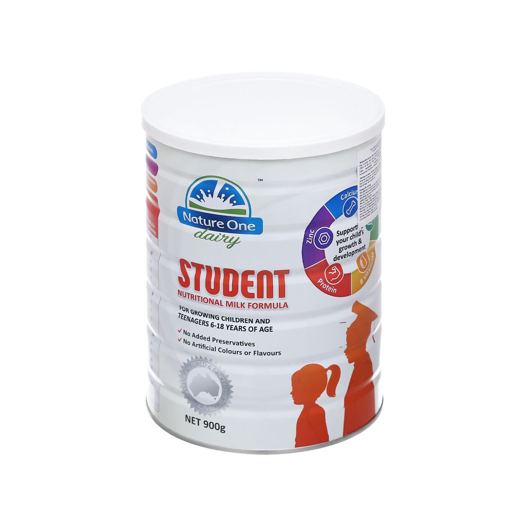 Sữa bột Nature One Student lon 900g/hộp