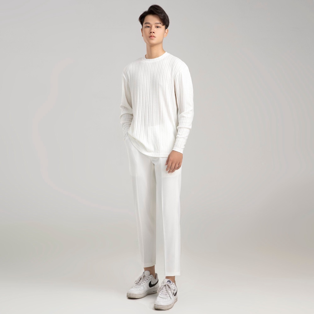 Áo Thun Tay Dài màu trắng unisex Villa Wings - Áo thun nam - Áo thun tay dài - Áo thun unisex