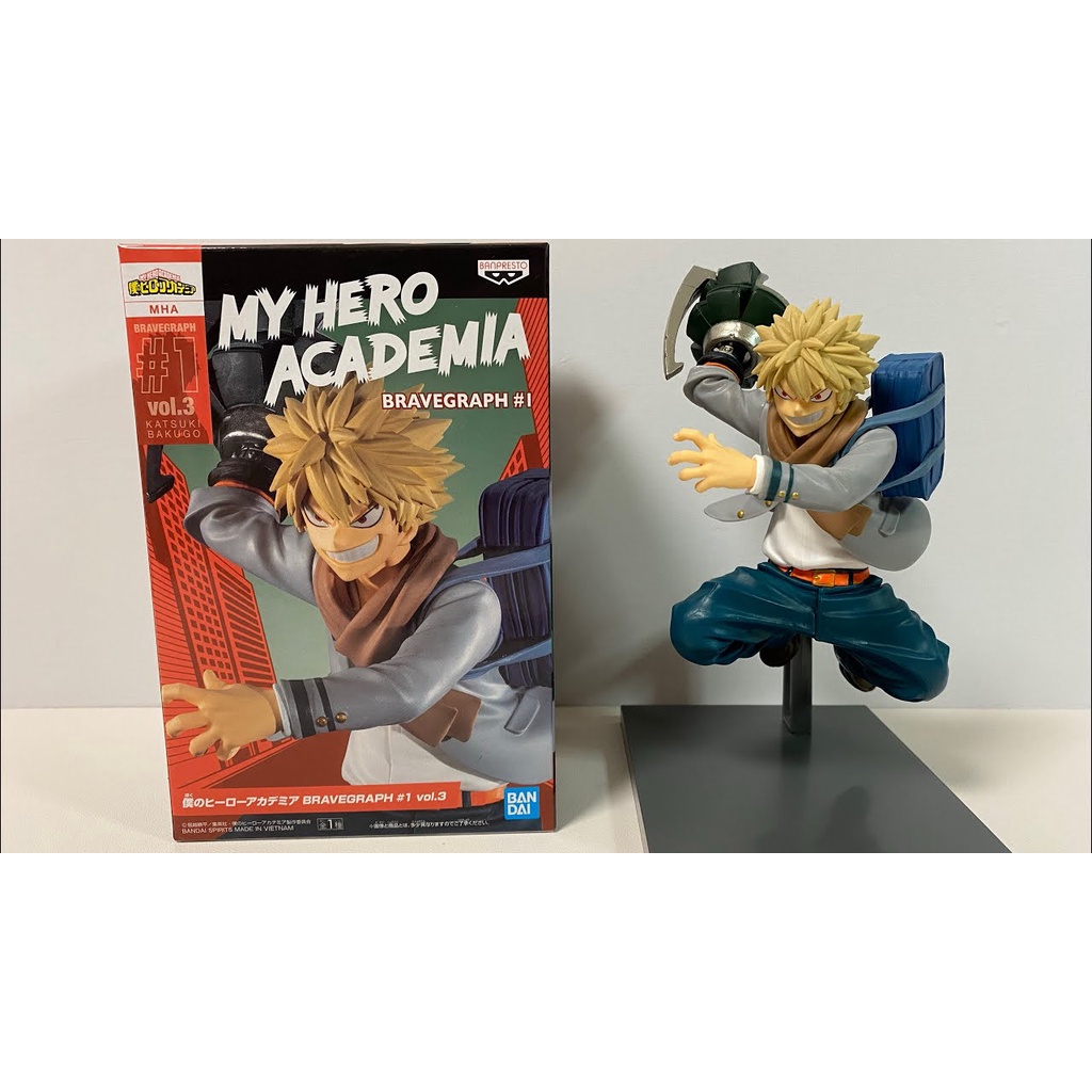 Mô Hình Học Viện Siêu Anh Hùng - Bravegraph Katsuki Bakugou