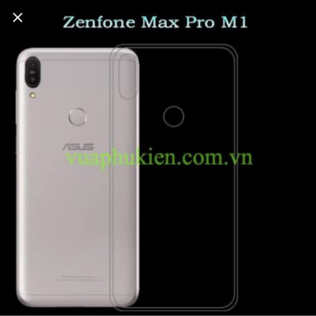 Ốp lưng dẻo Zenfone Max Pro M1 ( ZB601KL) Trong suốt