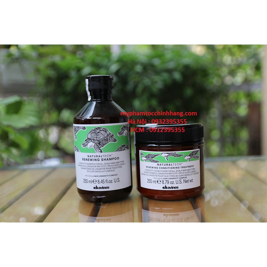 DẦU GỘI/XẢ TRƯỜNG THỌ DAVINES RENEWING 250ML