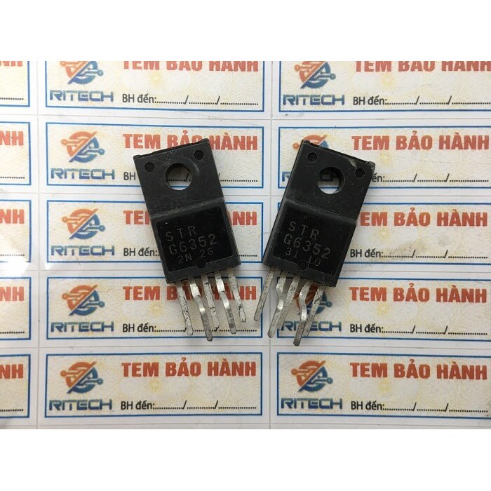 Combo 5 con STRG6352, STR-G6352 IC nguồn ZIP-5