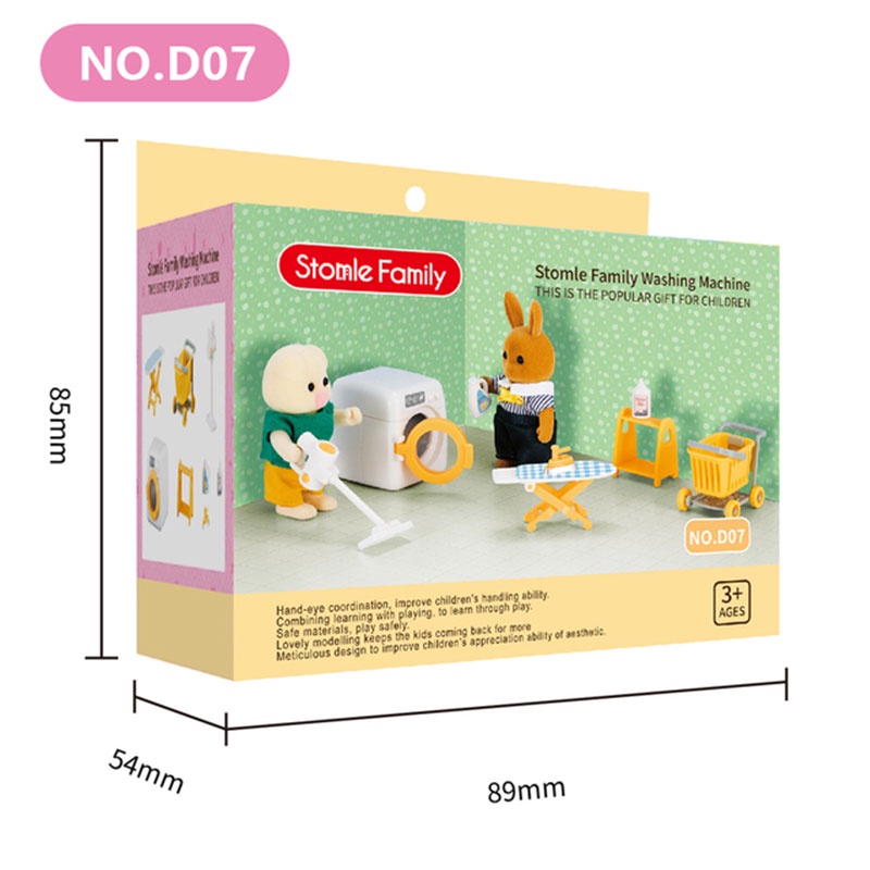 Máy hút bụi mini trang trí nhà búp bê