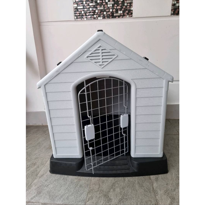 Nhà nhựa/ Lồng dáng vuông, nhựa dẻo XDB-427 dành cho chó mèo kích thước 73.6x66.5x69.5cm ( giao màu ngẫu nhiên)