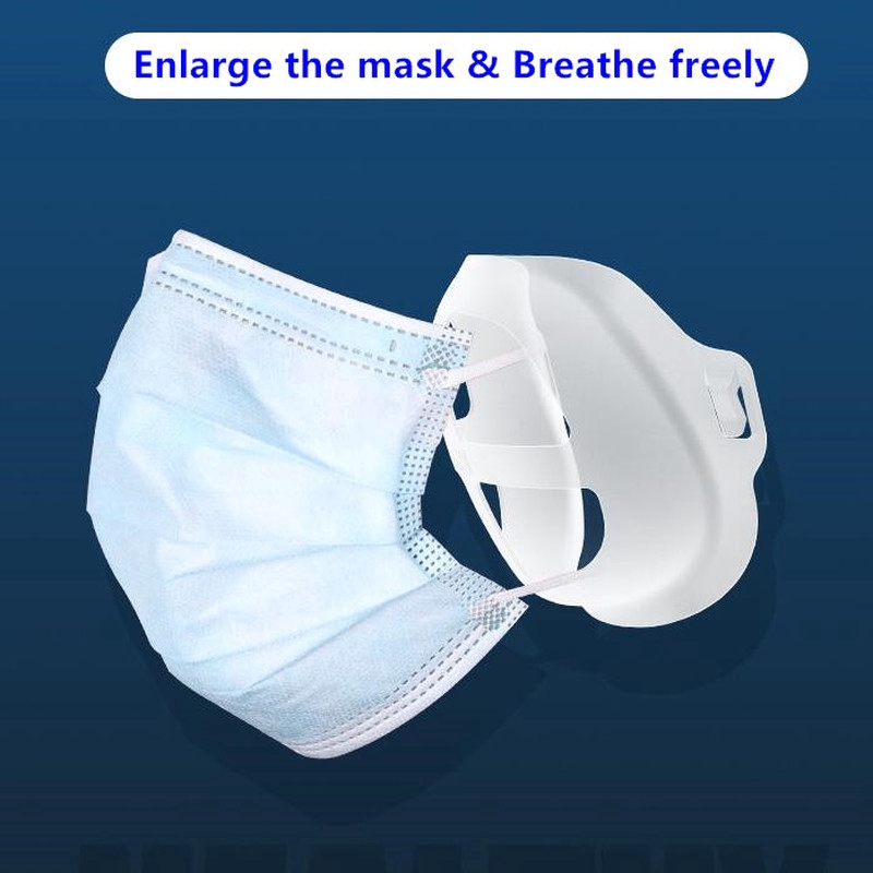 (Hàng Mới Về) Giá Đỡ Khẩu Trang 3d Thoáng Khí Tiện Dụng