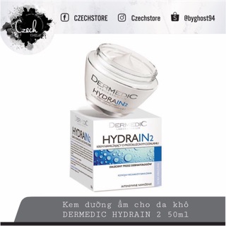 Kem dưỡng ẩm cho da khô DERMEDIC HYDRAIN 2 50ml